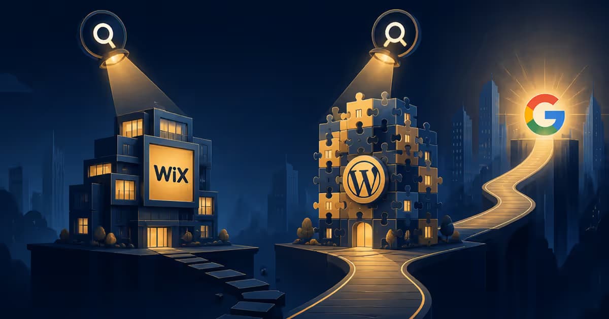 Comparaison Wix et WordPress pour artisans en 2026