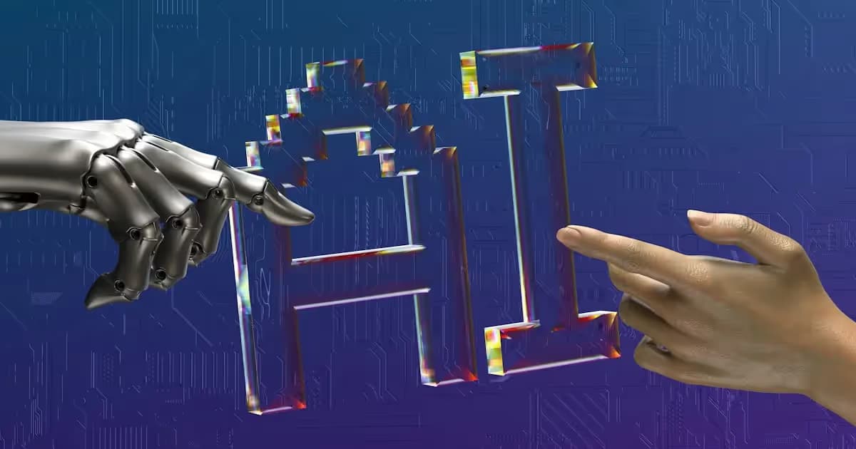 Illustration de l'intelligence artificielle