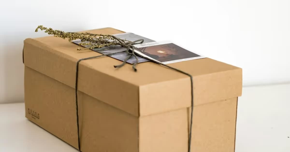 Cartons d'expédition pour une boutique en ligne