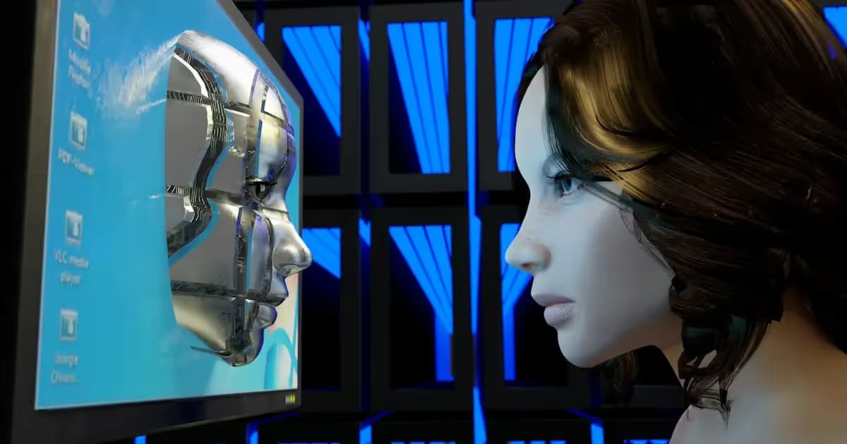 Illustration de l'intelligence artificielle