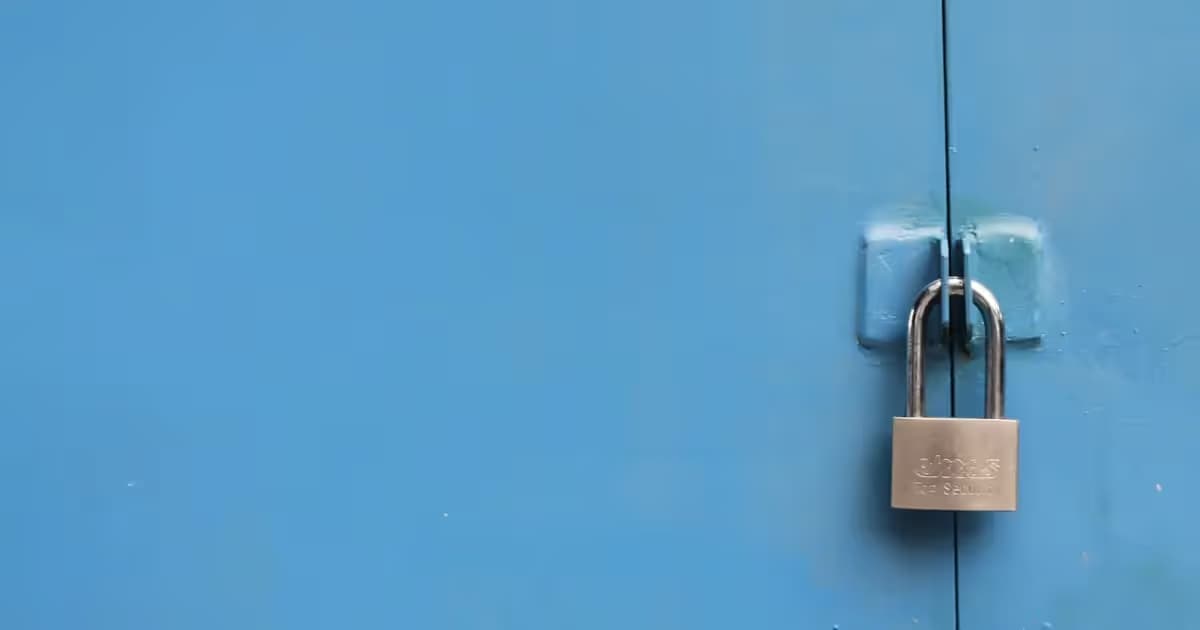 Cadenas, symbole de la sécurité informatique