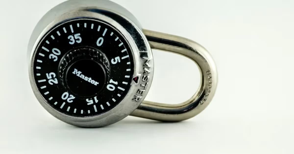 Cadenas, symbole de la sécurité informatique
