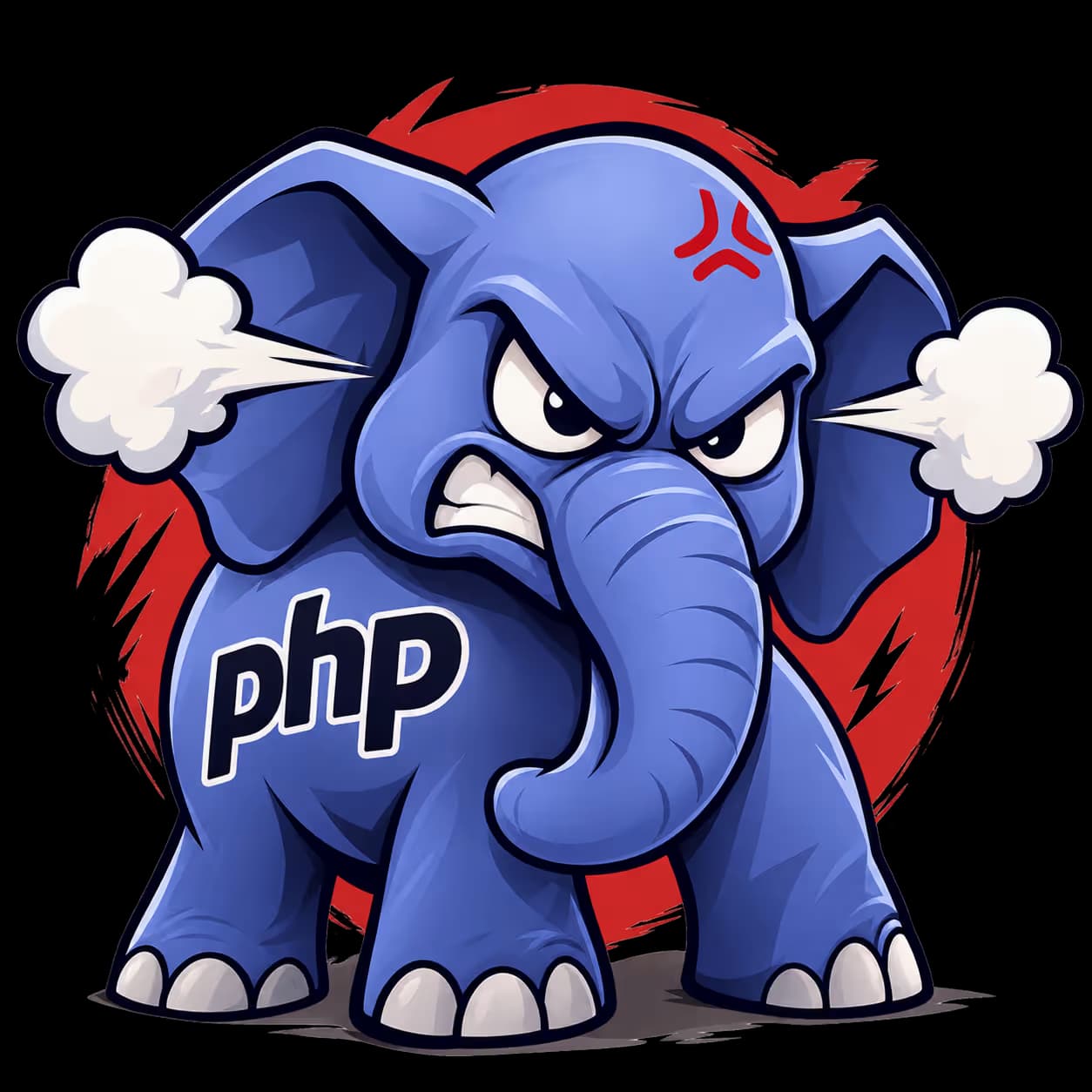 Éléphant PHP (image originale)