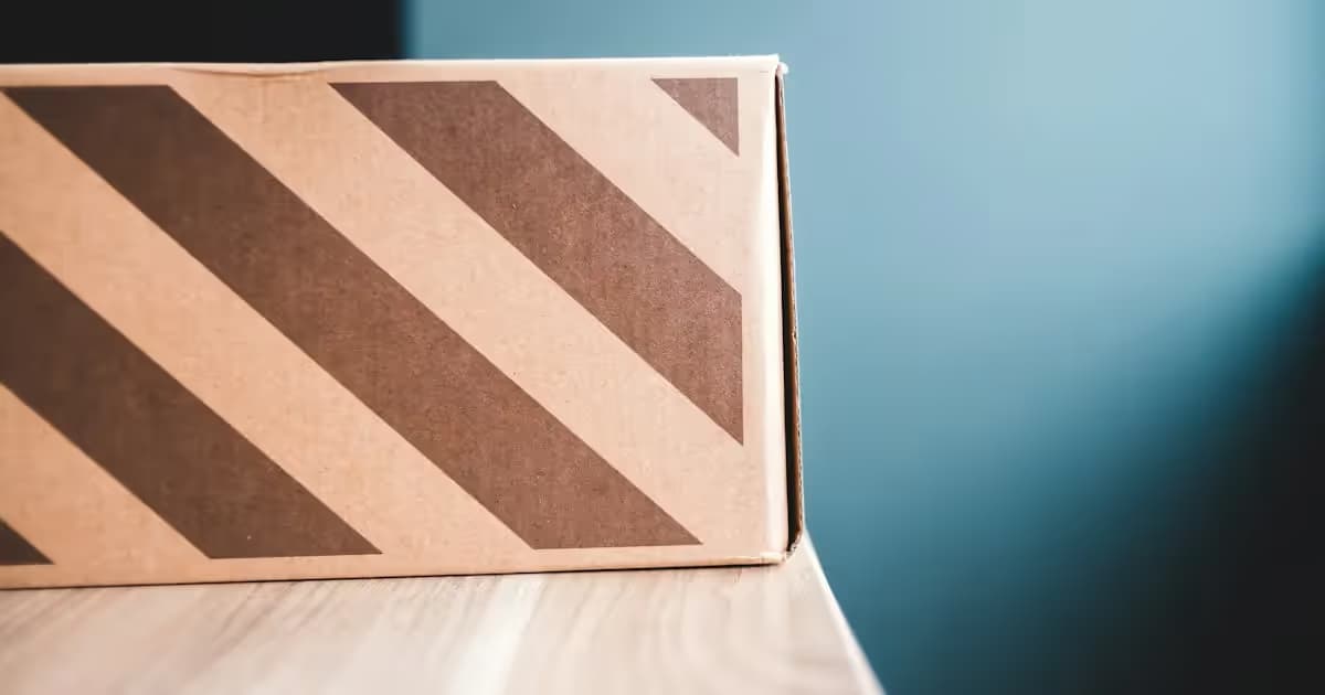 Cartons d'expédition pour une boutique en ligne