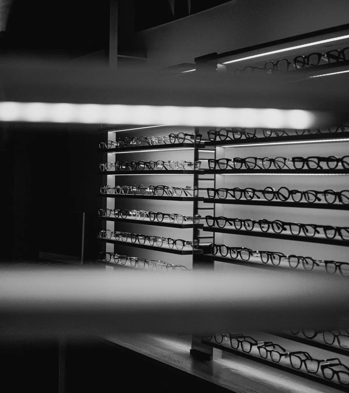Rangées de serveurs dans un centre de données